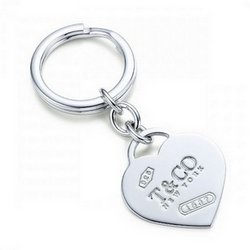 1837 Heart Keyring