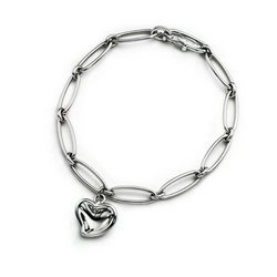 Tiffany Carved Heart Bracelet