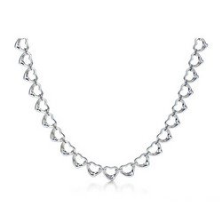 Continious Open Heart Necklace