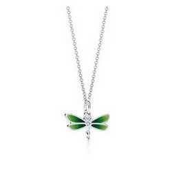 DRAGONFLY CHARM AND CHAIN