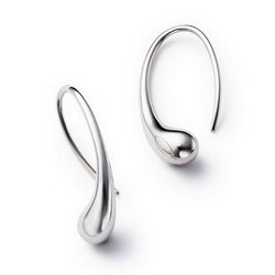 Elongated Teardrop Earrings
