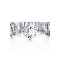 Elsa Peretti Open Heart Mesh Bracelet