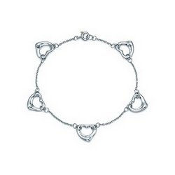 Five OPEN HEART BRACELET