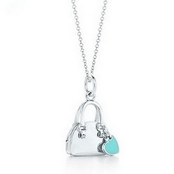 Handbag charm and chain