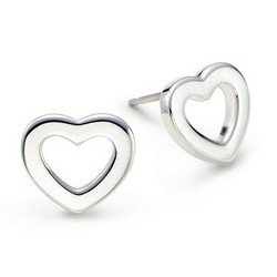 Simple Heart Earrings