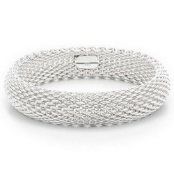 Mesh Bangle Bracelet