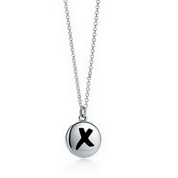 Paloma's X Disk pendant