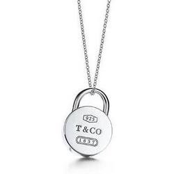 Round Lock Pendant 1837