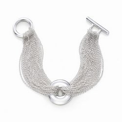 Ten Row Chain Round Bracelet