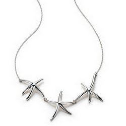 Tiffany elsa peretti starfish neclaces