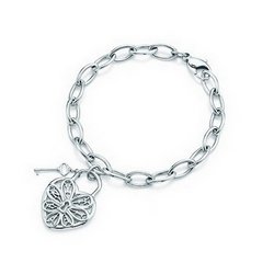 Tiffany Filigree Heart Bracelet