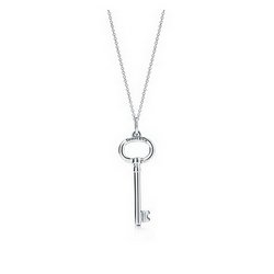 TIFFANY KEYSOVAL KEY PENDANT