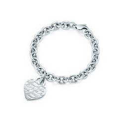 Tiffany Notes Heart Tag Bracelet