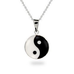 Tiffany yin yang pendant