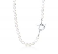 Колье Open Heart Pearl Necklace