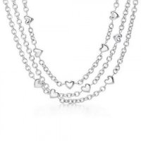 Колье Tiffany Multichain Heart Necklace